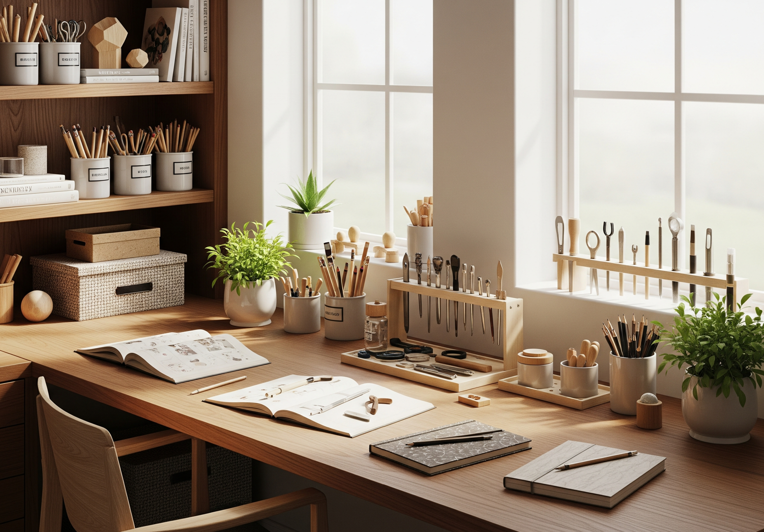 Creating an Organized and Inspiring Workspace at Home
