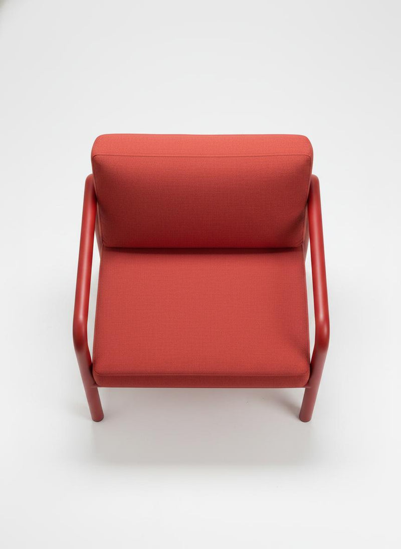 Tubular Metal Frame Armchair